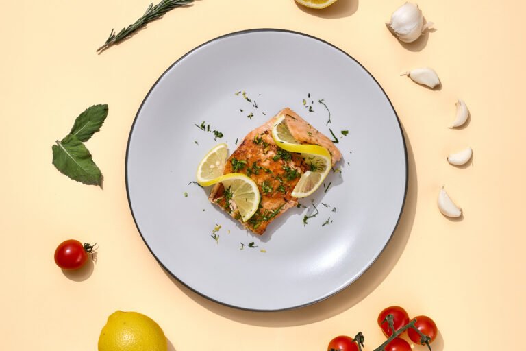 Baked Lemon Herb Salmon