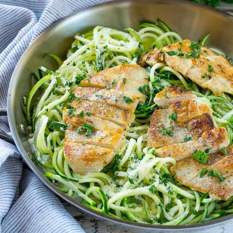 Chicken Alfredo with ZOODLES