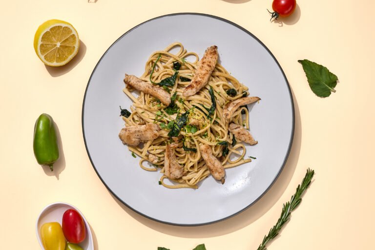 Citrus bliss chicken linguine