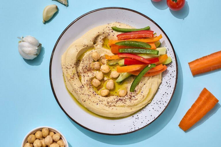 Hummus with Veggie Sticks